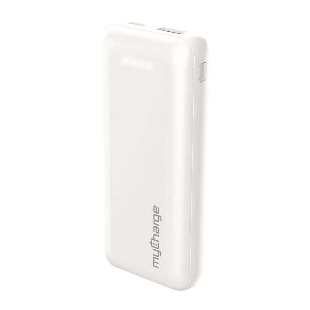 myCharge 10000mAh Power & Go Power Bank - White